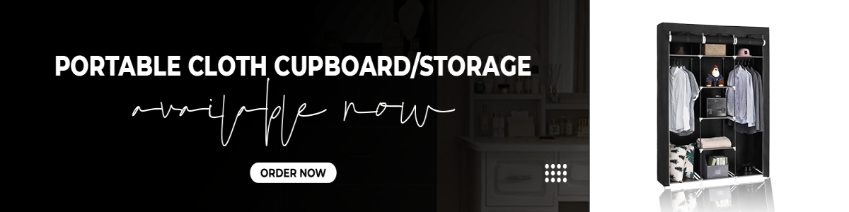 Portable cloth cupboard/storage's' image